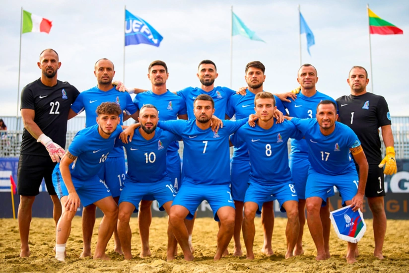 Azərbaycanın çimərlik futbolu üzrə millisi Avropa çempionatında 3-cü yeri tutub