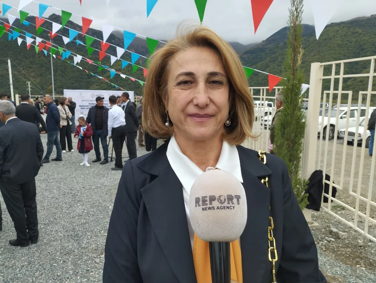 Kəlbəcərli müəllim: Azad edilmiş ərazilərdə həyatın yenidən canlanması sevinci hüdudsuzdur