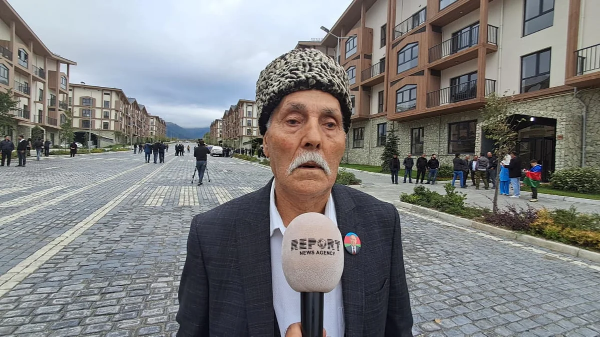 Kəlbəcər sakini: Əzabla tərk etdiyimiz yurda indi sevinc göz yaşları ilə qayıdırıq