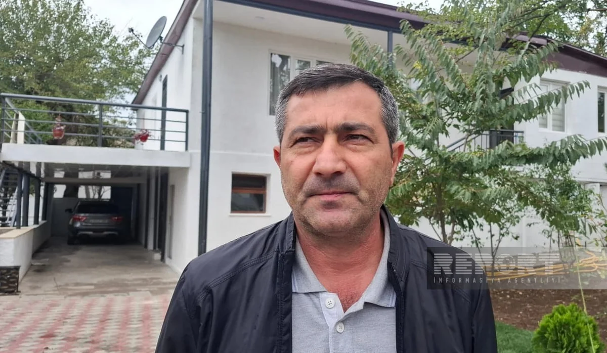 Hadrut sakini: Bu torpaqların inkişafı üçün var gücümüzlə çalışmalıyıq