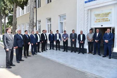 III MDB Oyunları ilə əlaqədar Gəncənin su təchizatına baxış keçirilib