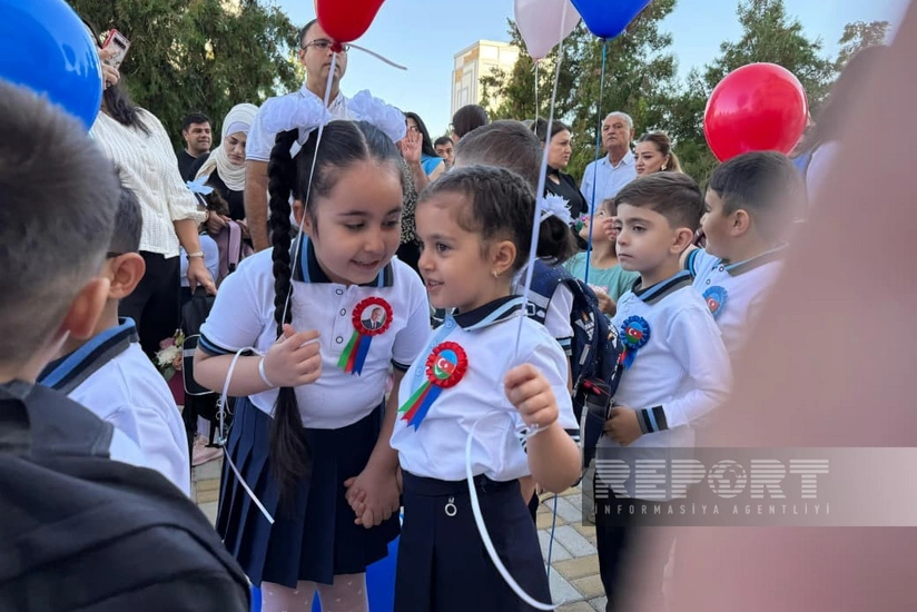 Naxçıvanda bu il 3 822 şagird birinci sinfə gedib