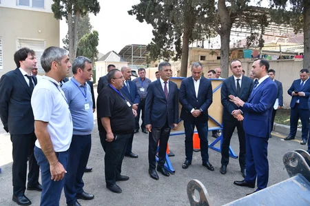 III MDB Oyunları ilə əlaqədar Gəncənin su təchizatına baxış keçirilib