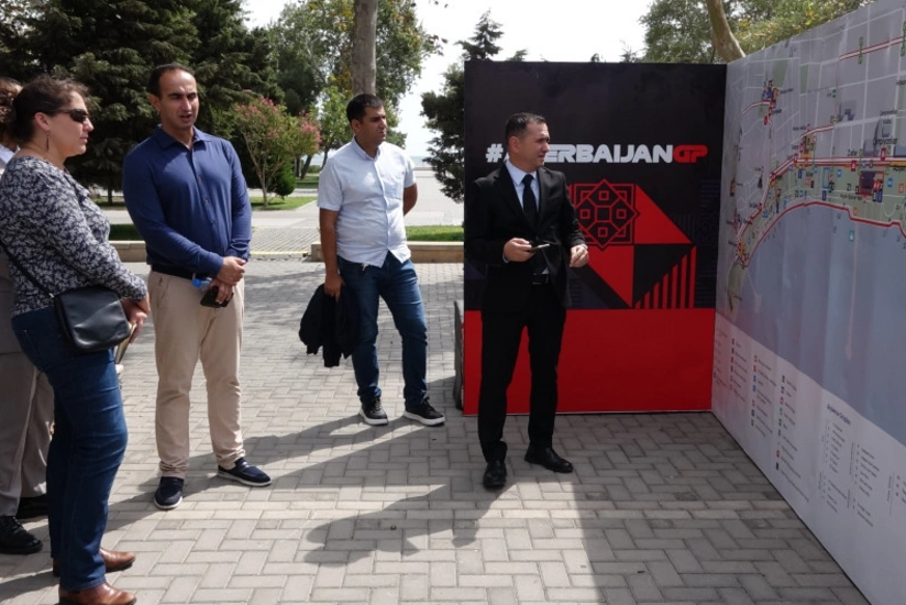 AEBA Bakıda Formula 1in keçiriləcəyi ərazinin radioloji təhlükəsizliyini yoxlayıb