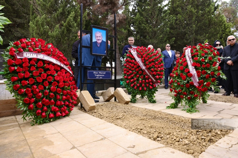Xalq artisti Hacı Murad Yegizarov II Fəxri xiyabanda dəfn olunub - YENİLƏNİB-2
