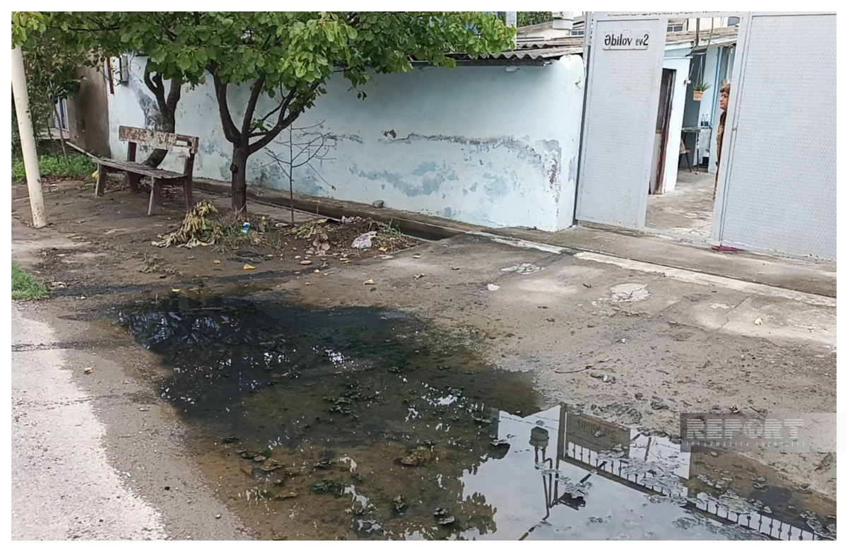 Xudatda kanalizasiya xətlərini zibil basıb, yerli qurumlar problemin həlli üçün hərəkətə keçib