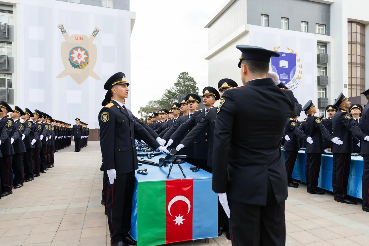 Polis Akademiyasında Bilik günü və andiçmə mərasimi keçirilib