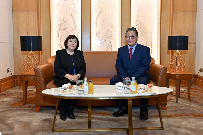 Sahibə Qafarova Malayziyaya işgüzar səfər edib