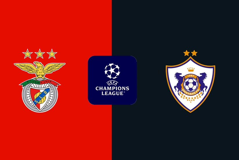 Çempionlar Liqası: Benfika və Qarabağ komandalarının start heyətləri açıqlanıb
