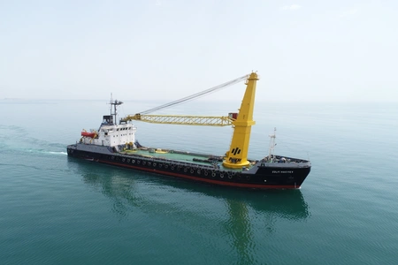 Overhaul of Zulfi Hajiyev crane vessel completed