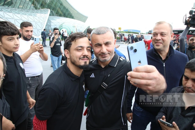 Portuqaliyada tarixi qələbə qazanan Qarabağ Vətənə qayıdıb