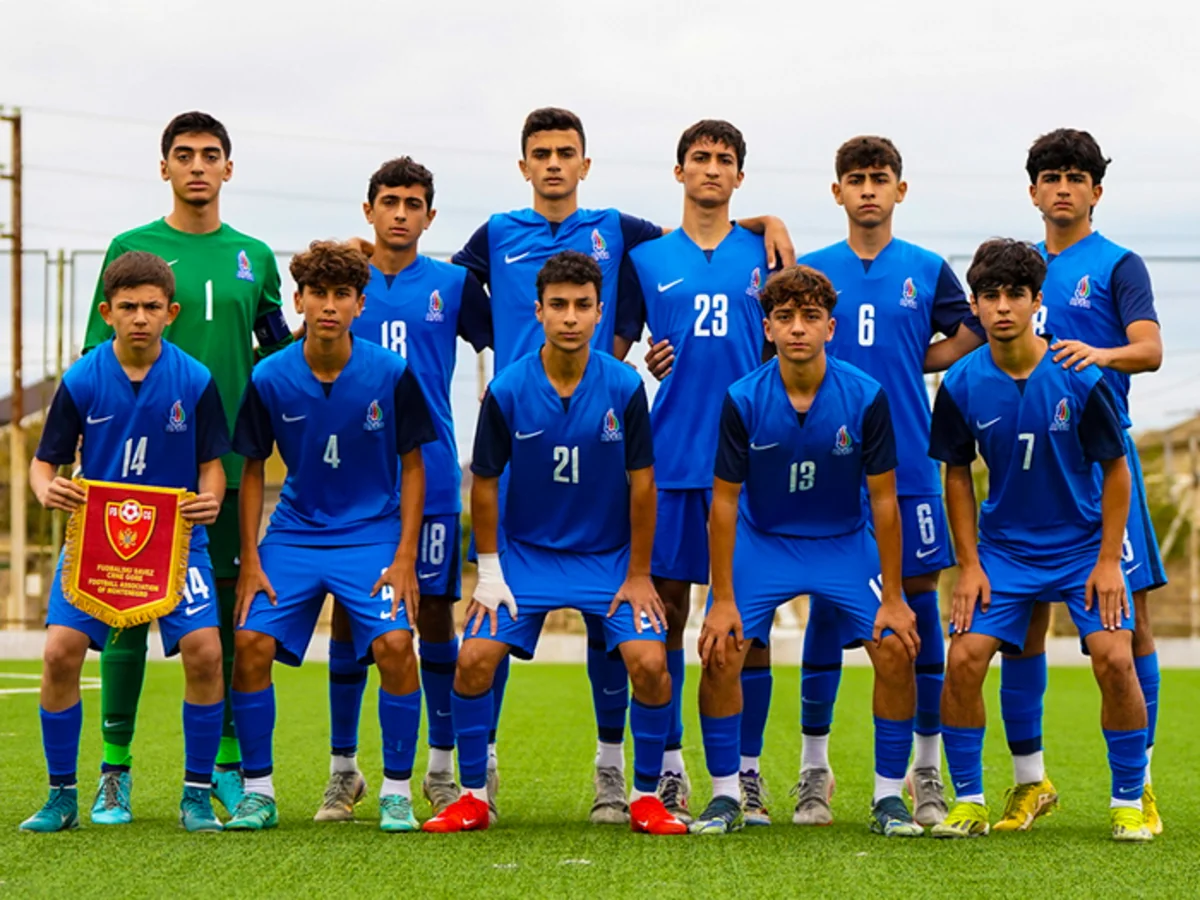 Azərbaycanın U-15 millisi Monteneqroya qalib gəlib
