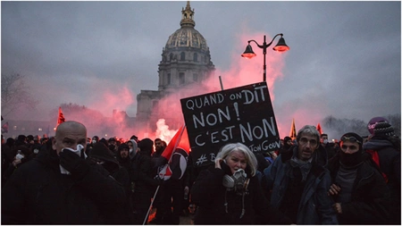181 protesters detained in France, 31 arrests in Paris