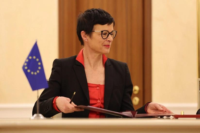 Marta Kos Azərbaycandan sonra Ermənistana gedəcək