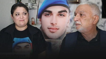Şəhidin atası: Oğlum döyüş yoldaşları ilə mən şəhid olmağa gedirəm sözləri ilə vidalaşıb - VİDEO