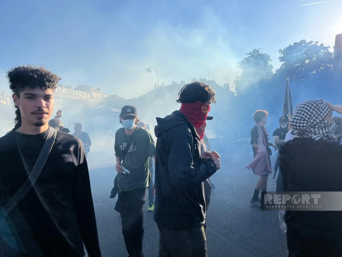 Fransada etirazlar davam edir, saxlanılanların və xəsarət alanların sayı artır - FOTOREPORTAJ