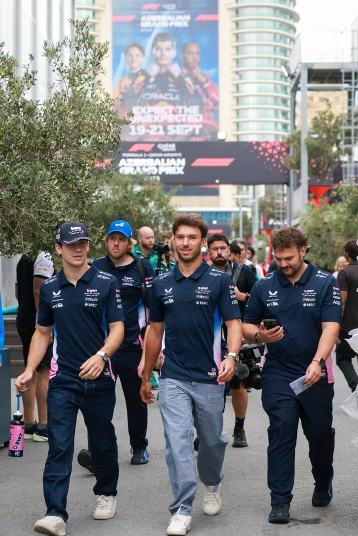 Formula 1 pilotları və komandaları Bakı Şəhər Halqasında hazırlıqlara başlayıblar