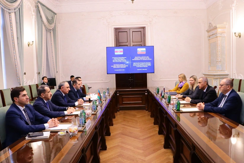 Slovakiya və Azərbaycan Baş Prokurorluqları arasında Anlaşma Memorandumu imzalanıb