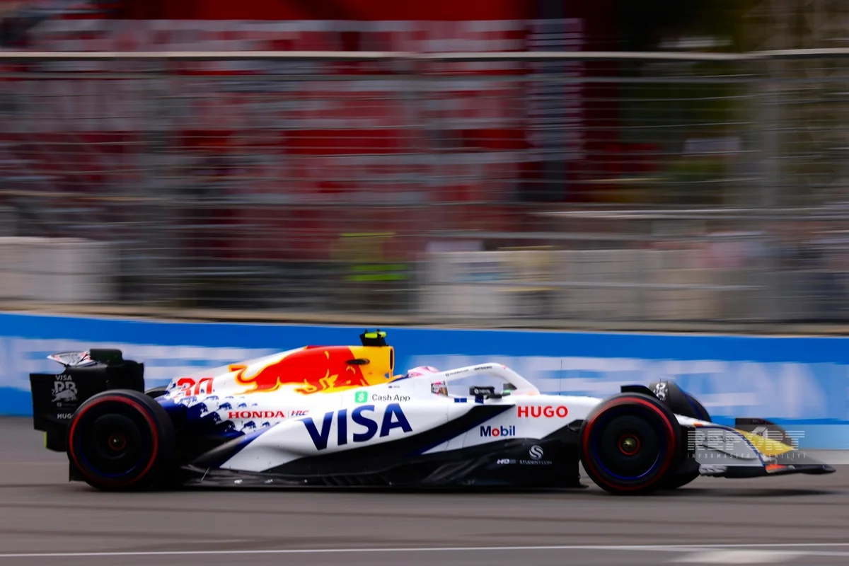Photos from day one of Formula 1 Azerbaijan Grand Prix