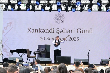Xankəndidə Uşaq İncəsənət Festivalı qaliblərinin konserti keçirilib