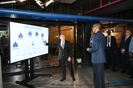 Rwanda's President acquainted with operations of ‘ASAN Khidmet Center