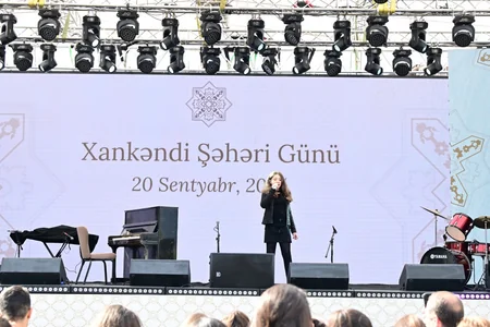 Xankəndidə Uşaq İncəsənət Festivalı qaliblərinin konserti keçirilib