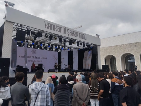 Xankəndidə Uşaq İncəsənət Festivalı qaliblərinin konserti keçirilib