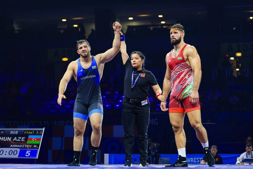 Азербайджанский борец греко-римского стиля стал чемпионом мира