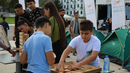 Xankəndidə Uşaq İncəsənət Festivalı qaliblərinin konserti keçirilib