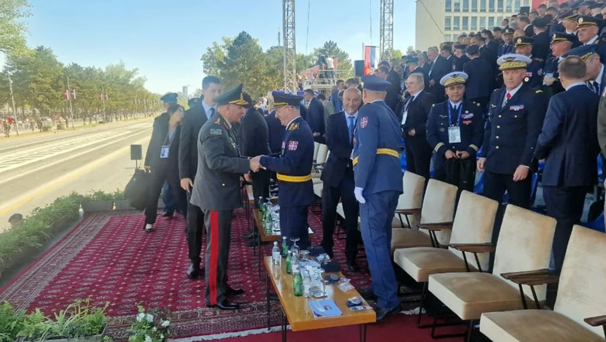 Начальник Генштаба Азербайджана принял участие в военном параде в Белграде
