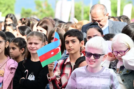 Xankəndidə Uşaq İncəsənət Festivalı qaliblərinin konserti keçirilib