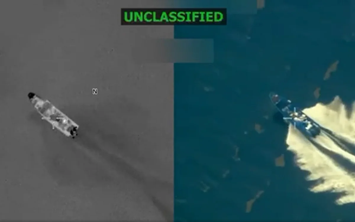 Tramp: Narkotik ticarəti üçün istifadə olunan gəmi məhv edilib