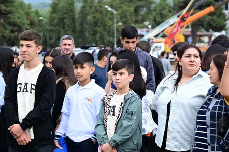 Xankəndidə Uşaq İncəsənət Festivalı qaliblərinin konserti keçirilib