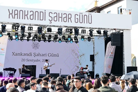 Xankəndidə Uşaq İncəsənət Festivalı qaliblərinin konserti keçirilib