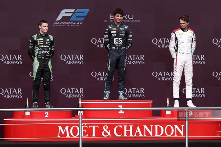 Dams Lukas Oil driver wins Formula 2 Azerbaijan Grand Prix