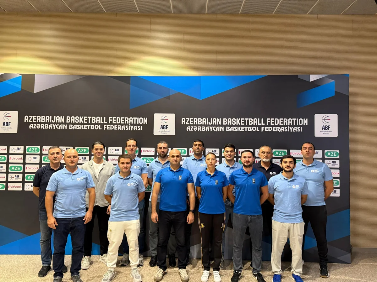 Azərbaycan Basketbol Liqası hakimləri üçün yeni mövsüm öncəsi son seminar keçirilib