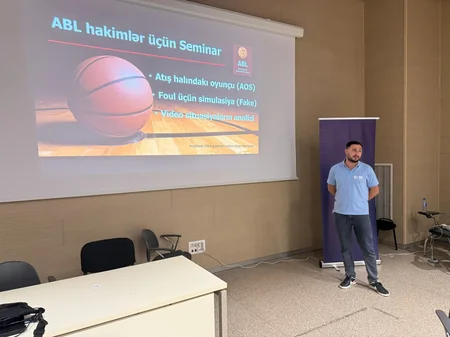 Azərbaycan Basketbol Liqası hakimləri üçün yeni mövsüm öncəsi son seminar keçirilib