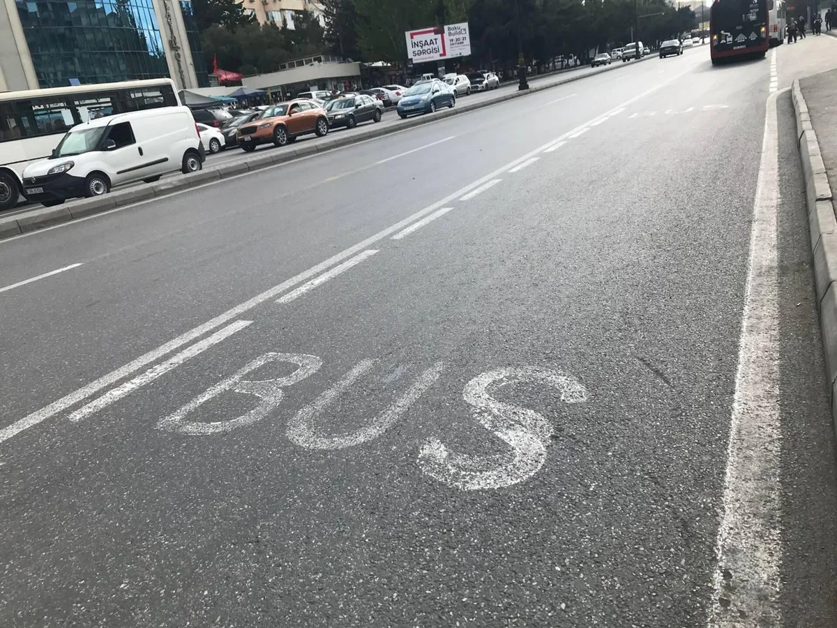AYNA Bakının avtobus zolaqlarının çəkilməsinə ehtiyac olmayan ərazilərini açıqlayıb