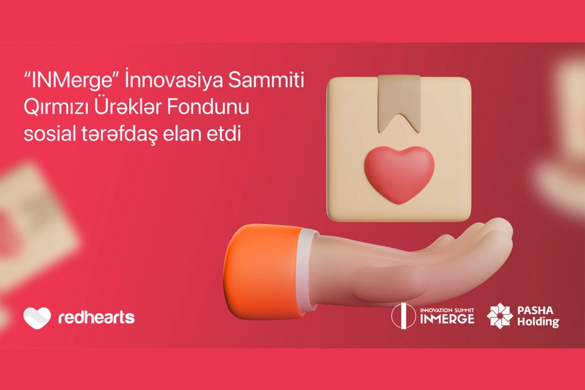 INMerge İnnovasiya Sammiti Qırmızı Ürəklər Fondunu sosial tərəfdaş elan edib