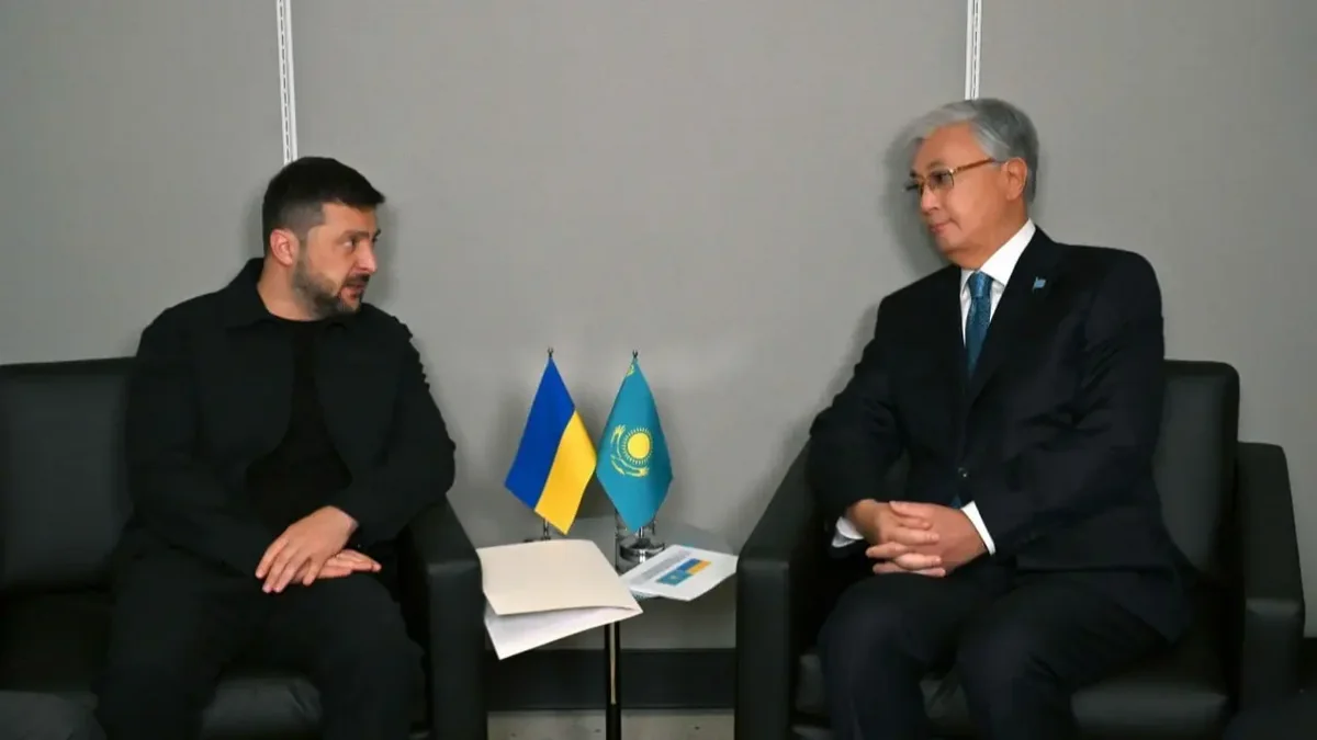 Tokayev, Zelenskyy discuss Ukraine conflict and cooperation in New York