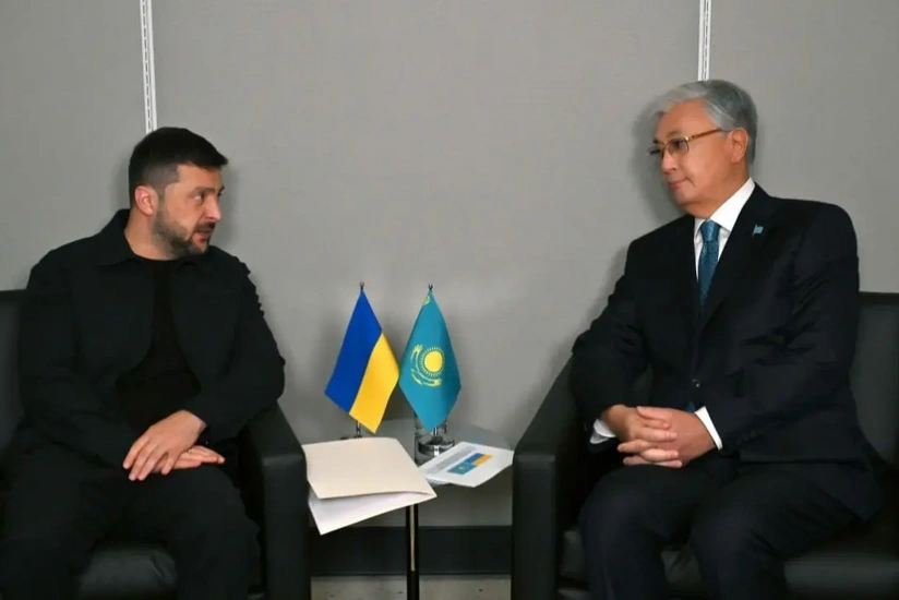 Токаев и Зеленский в Нью-Йорке обсудили ситуацию в Украине