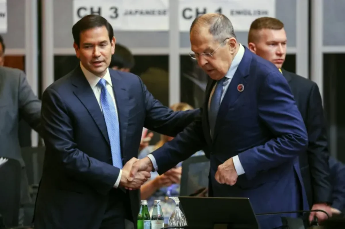 Lavrov and Rubio talk at UN headquarters in New York