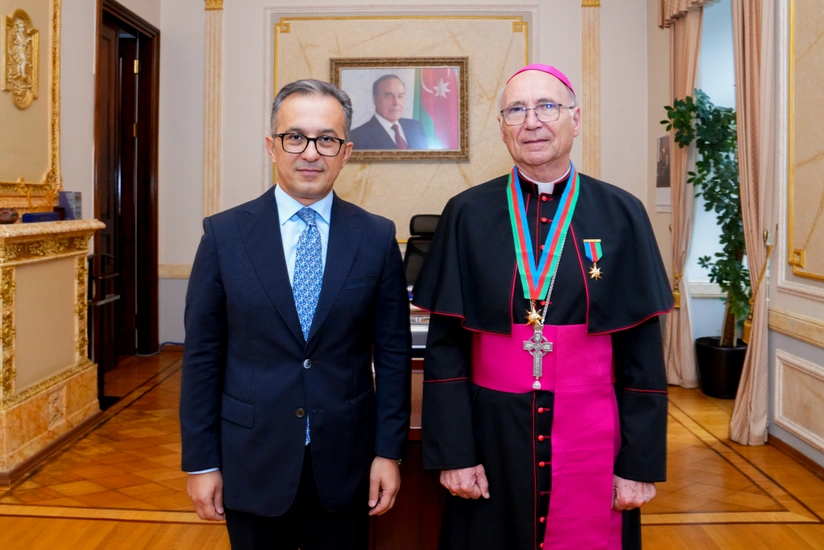 Dini Komitədə Vladimir Feketeyə Dostluq ordeni təqdim edilib