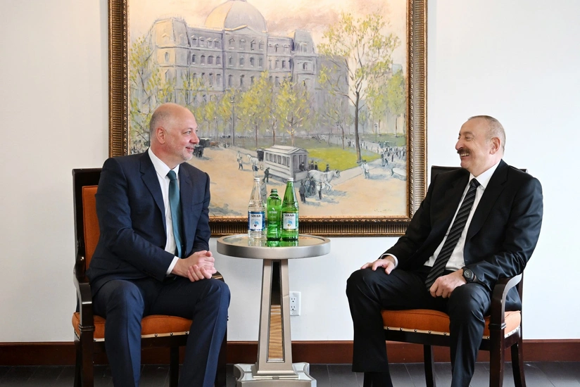 President of Azerbaijan Ilham Aliyev met with Prime Minister of Bulgaria in New York