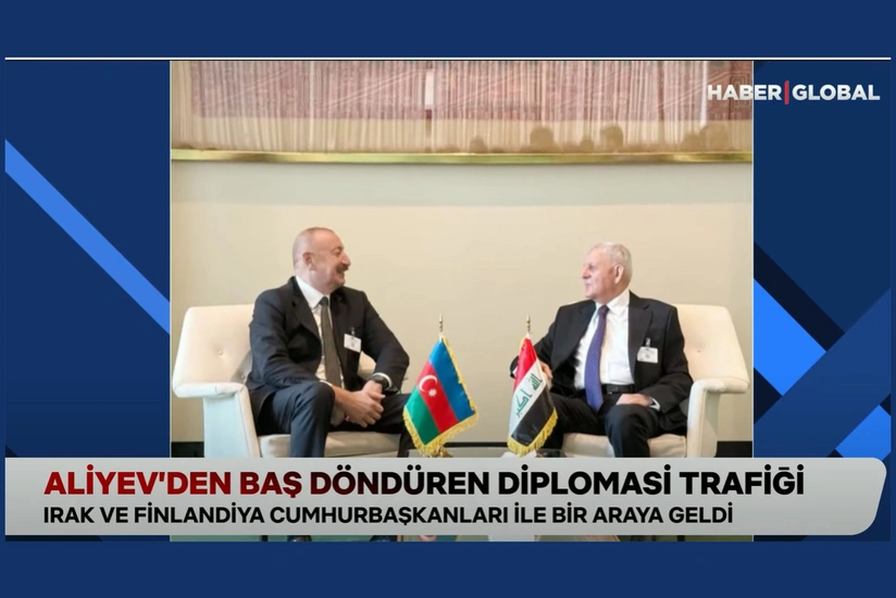 Haber Global İlham Əliyevin Nyu-Yorkda keçirdiyi görüşlərlə bağlı süjet hazırlayıb