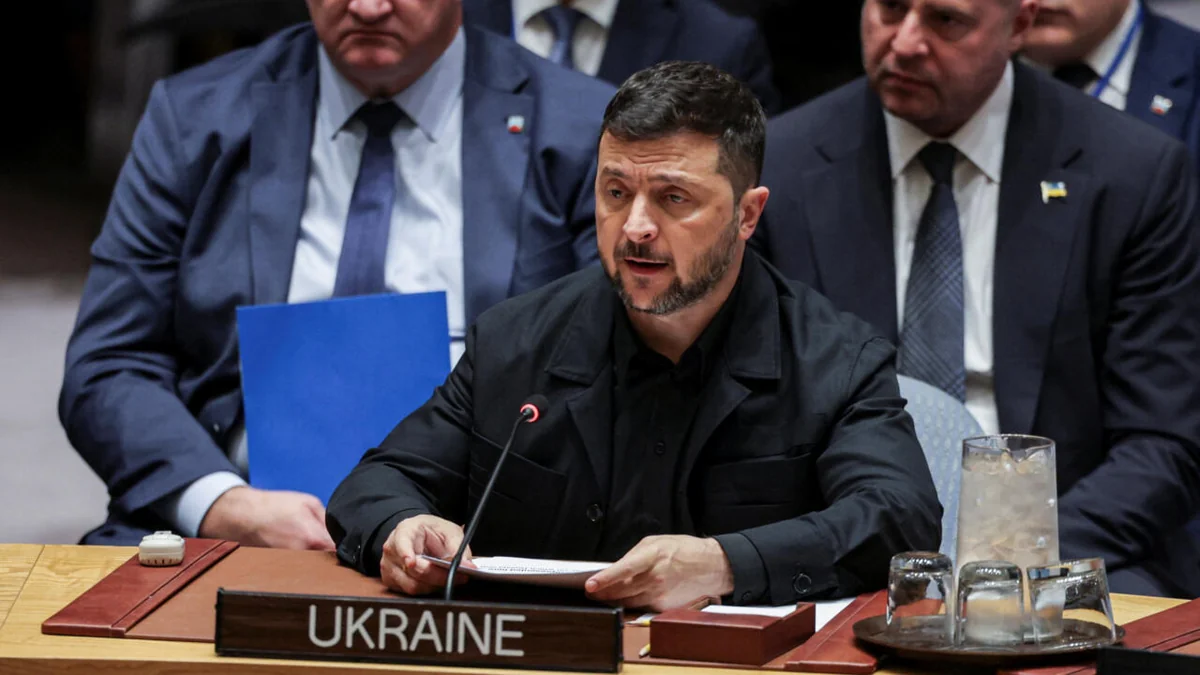 Зеленский: Нам необходимо действовать вместе, чтобы принудить Россию к миру