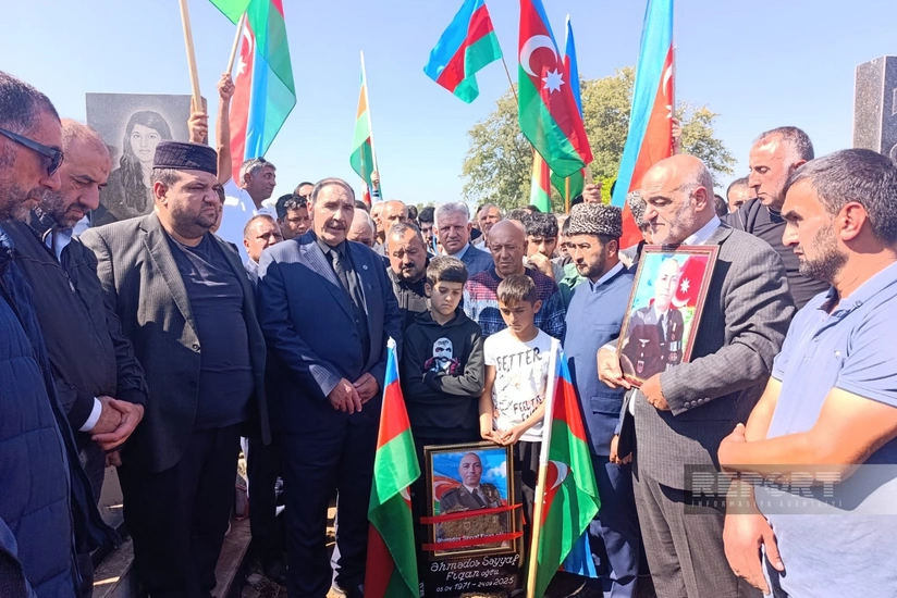 Ağdamda minaya düşərək həlak olan Gizir Xanı dəfn edilib