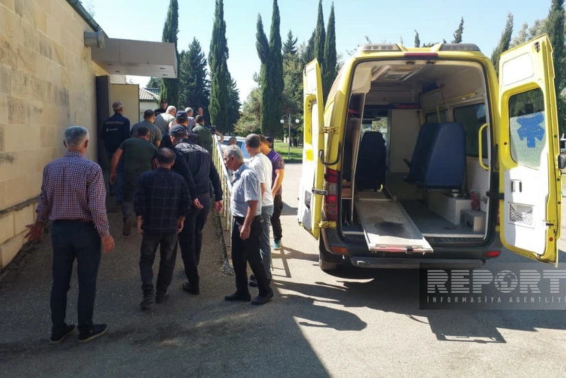 Lənkəranda avtobusun vurduğu velosipedçi xəstəxanada ölüb