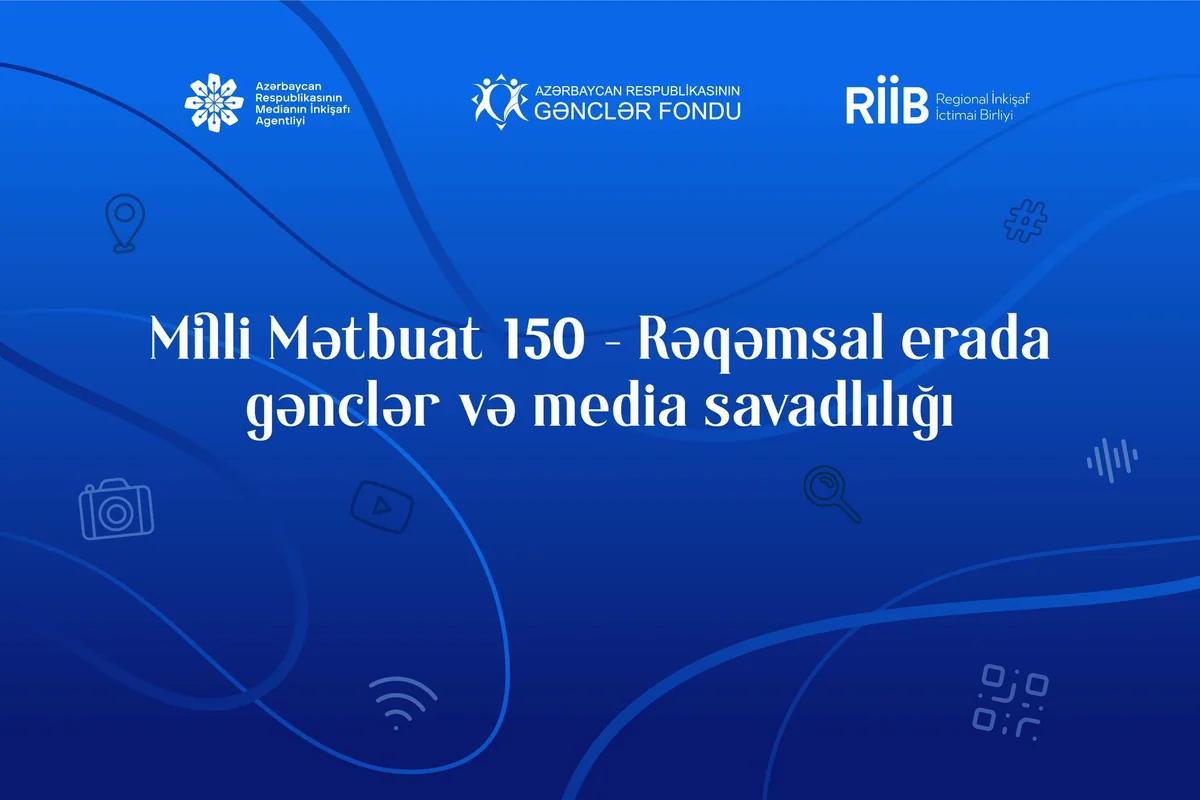 Media savadlılığı ilə bağlı layihənin icrasına başlanılır
