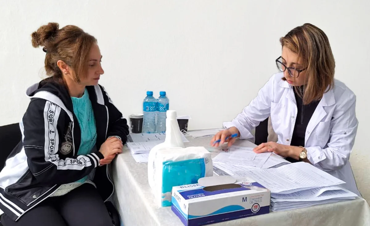 Qusarda qadınlar üçün səyyar tibbi aksiya keçirilib
